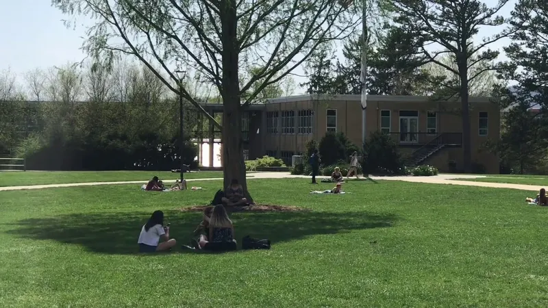 April 18, 2018 on the UNCA Quad